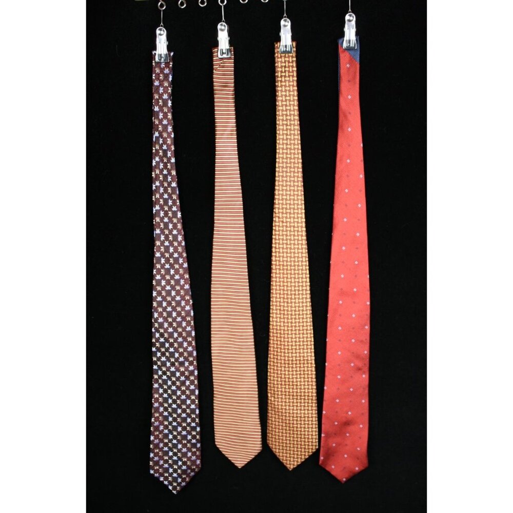 4 Men's Silk Ties Assorted Brands